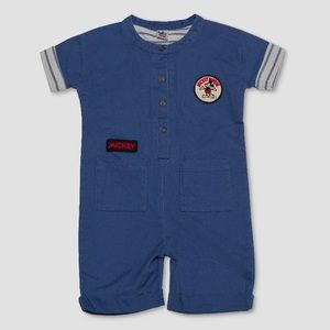 Disney Mickey Mouse Toddler Boys Romper - NWOT